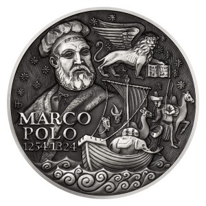 2024 - Stříbrná mince Marco Polo 80 NZD - 1 kg